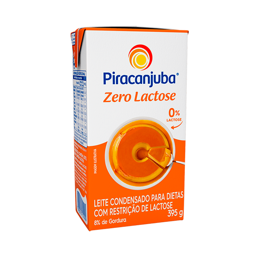 LEITE COND 395G ZERO LACTOSE PIRACANJUBA