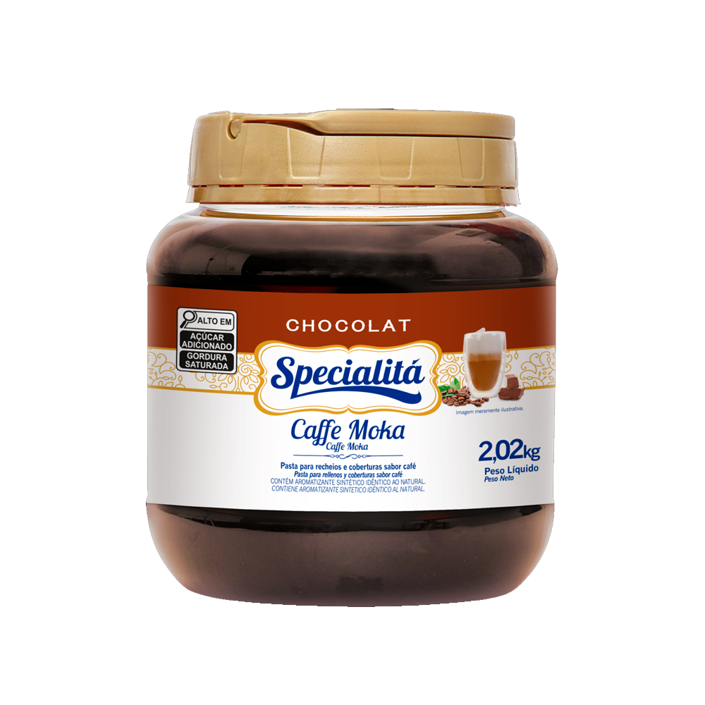 CHOCOLAT CAFFE MOKA 2,02KG DUAS RODAS
