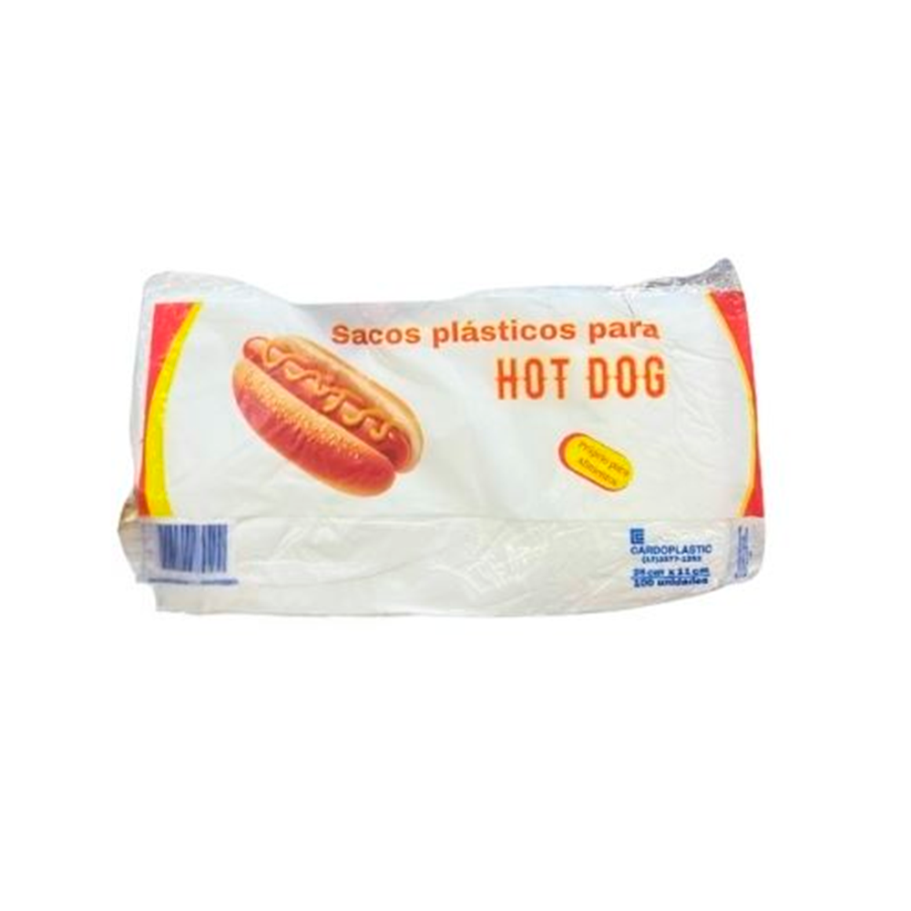SACO HOT DOG 25X11 CARDOPLASTIC