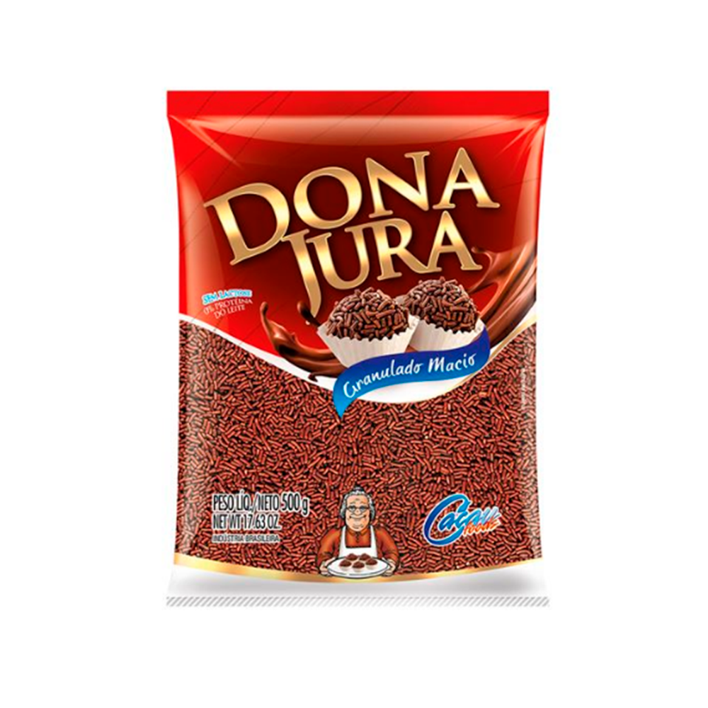 CONFEITO GRAN 500G MACIO ESC CACAU FOODS