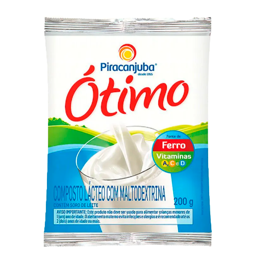 COMPOSTO LACTEO OTIMO 200G PIRACANJUBA