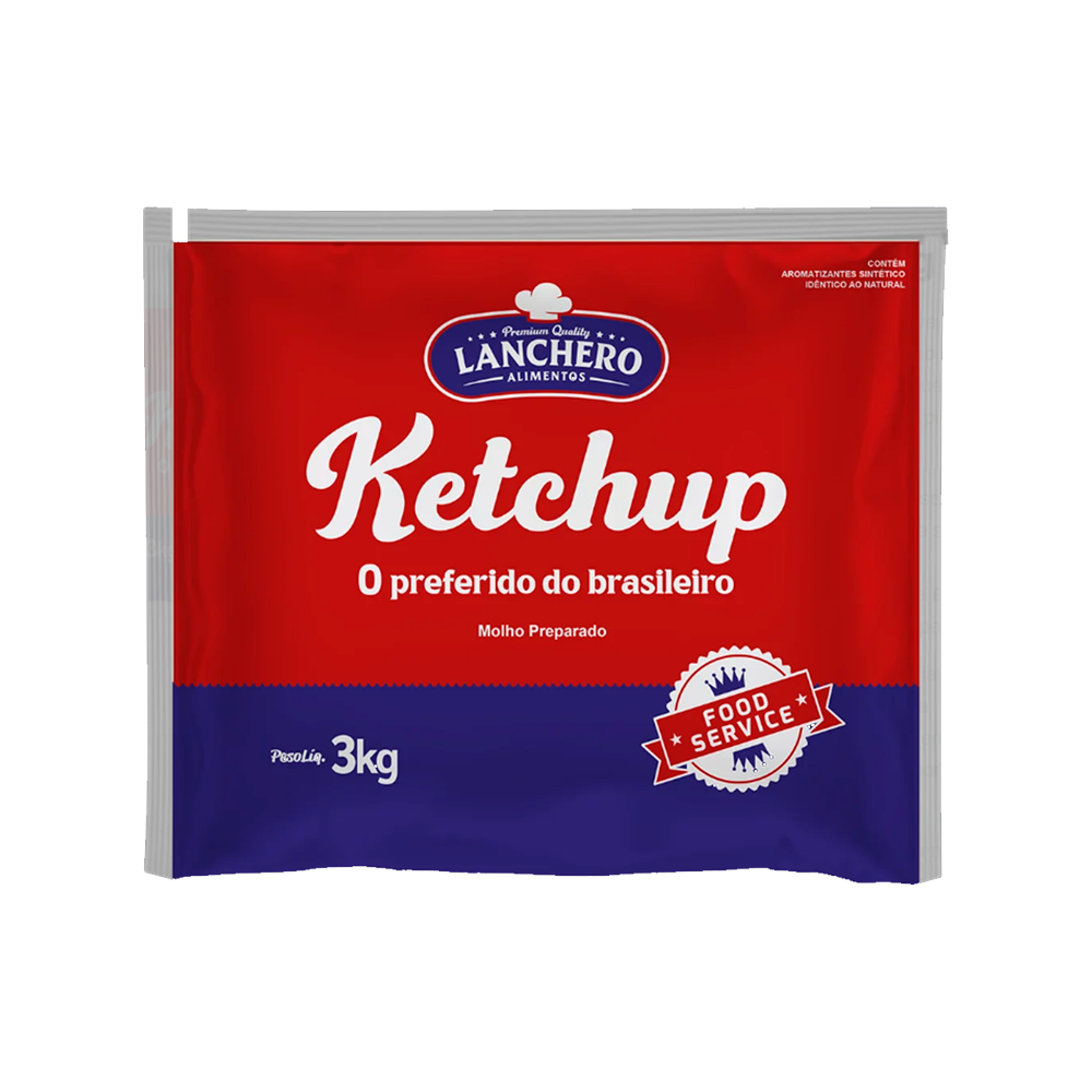 KETCHUP BAG 3KG LANCHERO