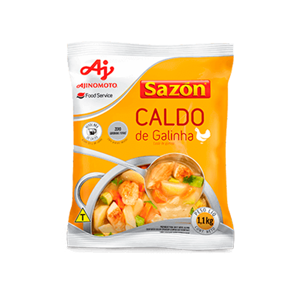 CALDO SAZON GALINHA 1,1KG AJINOMOTO