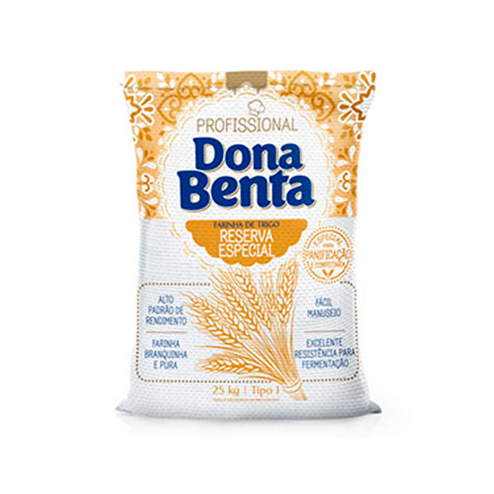 FARINHA TRIGO 25KG PROFIS DONA BENTA