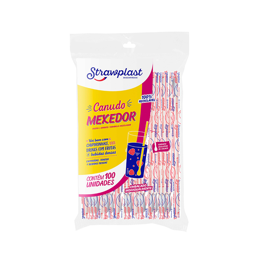 CANUDO PP MEXEDOR SACHE VM STRAWPLAST