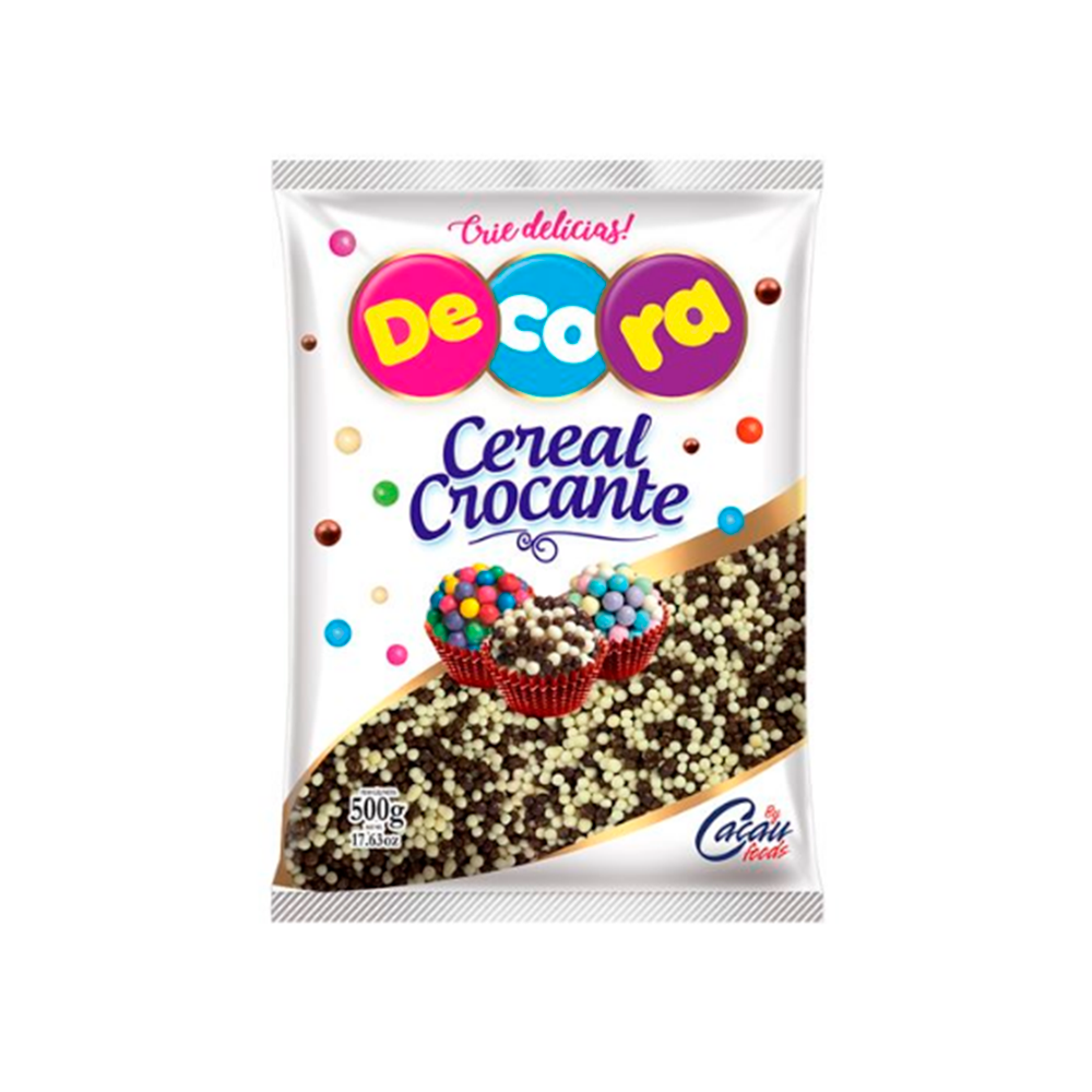 CEREAL 500G MICRO CROC AO LEITE BR CACAU