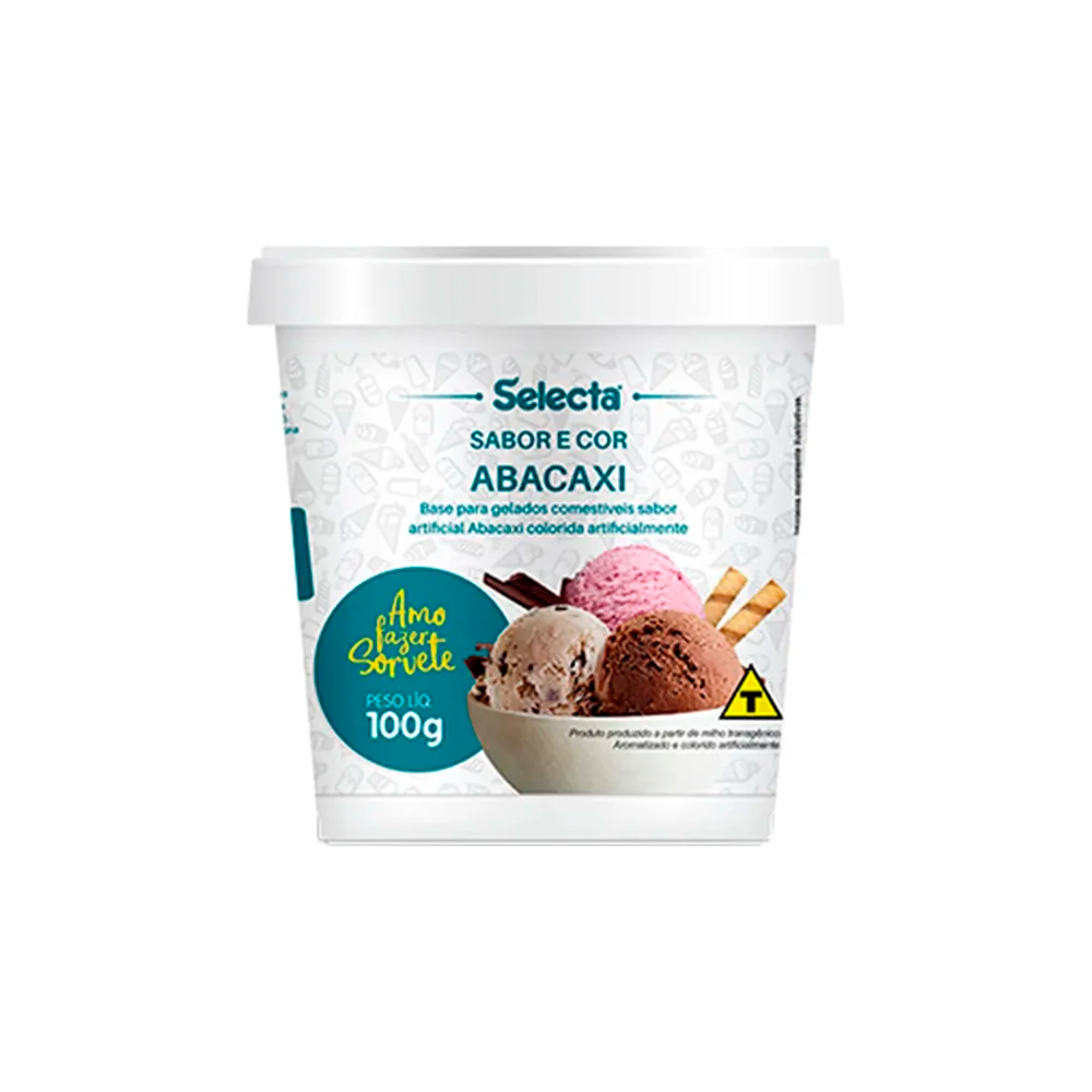 SELECTA CASEIRO 100G ABACAXI DUAS RODAS