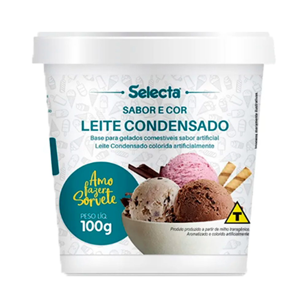 SELECTA 100G LEITE COND DUAS RODAS