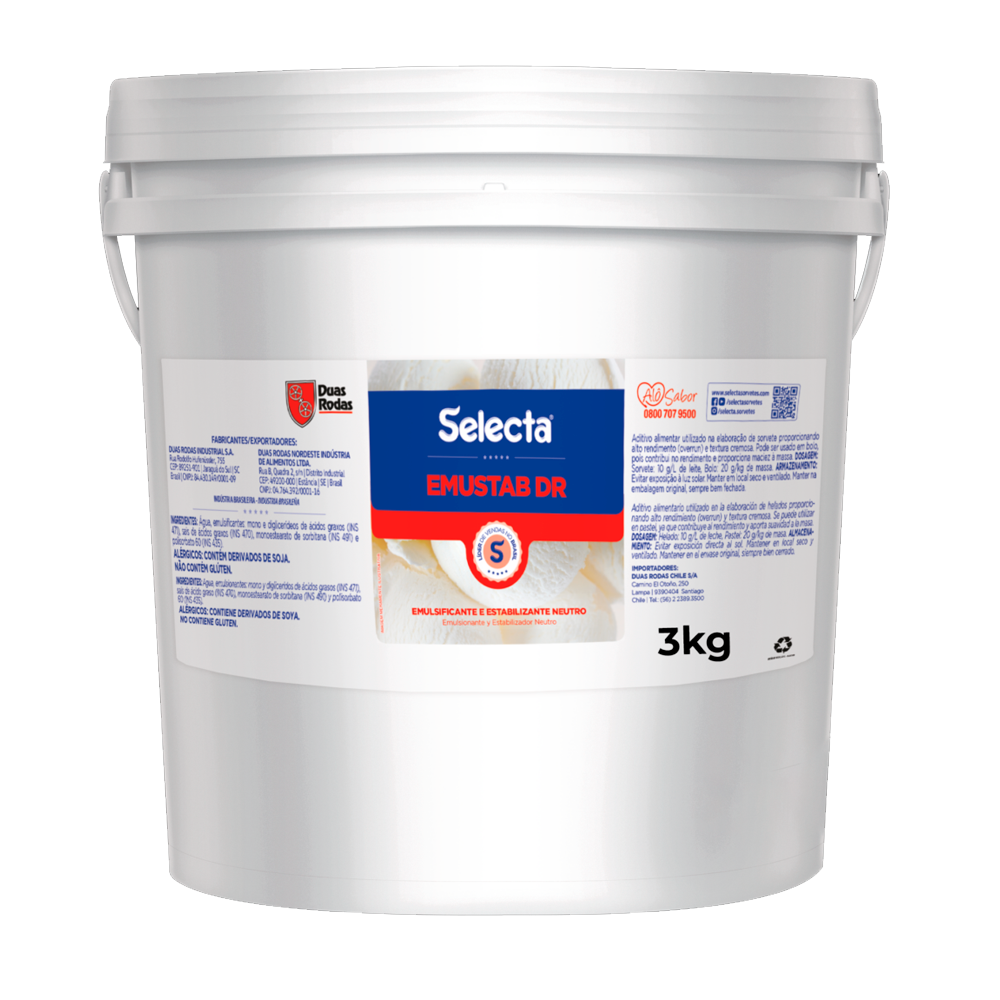 EMULSIFICANTE SELECTA 3KG DUAS RODAS