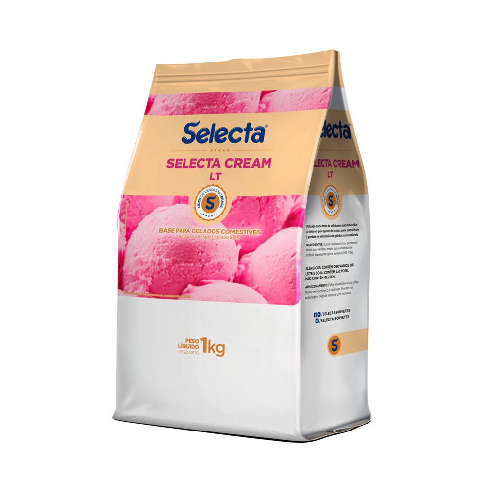 SELECTA CREAM LIVRE TRANS 1KG DUAS RODAS