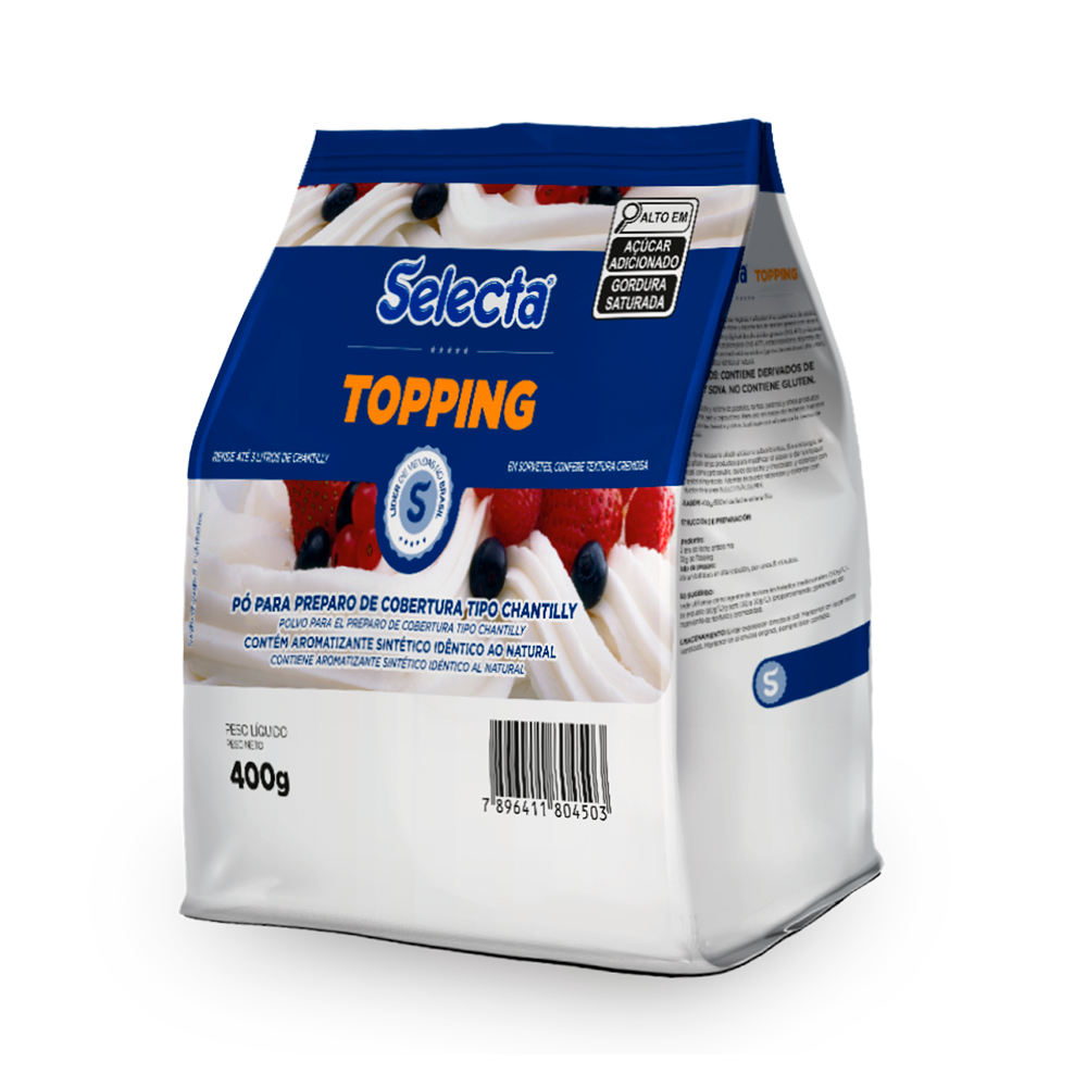 TOPPING 400G DUAS RODAS