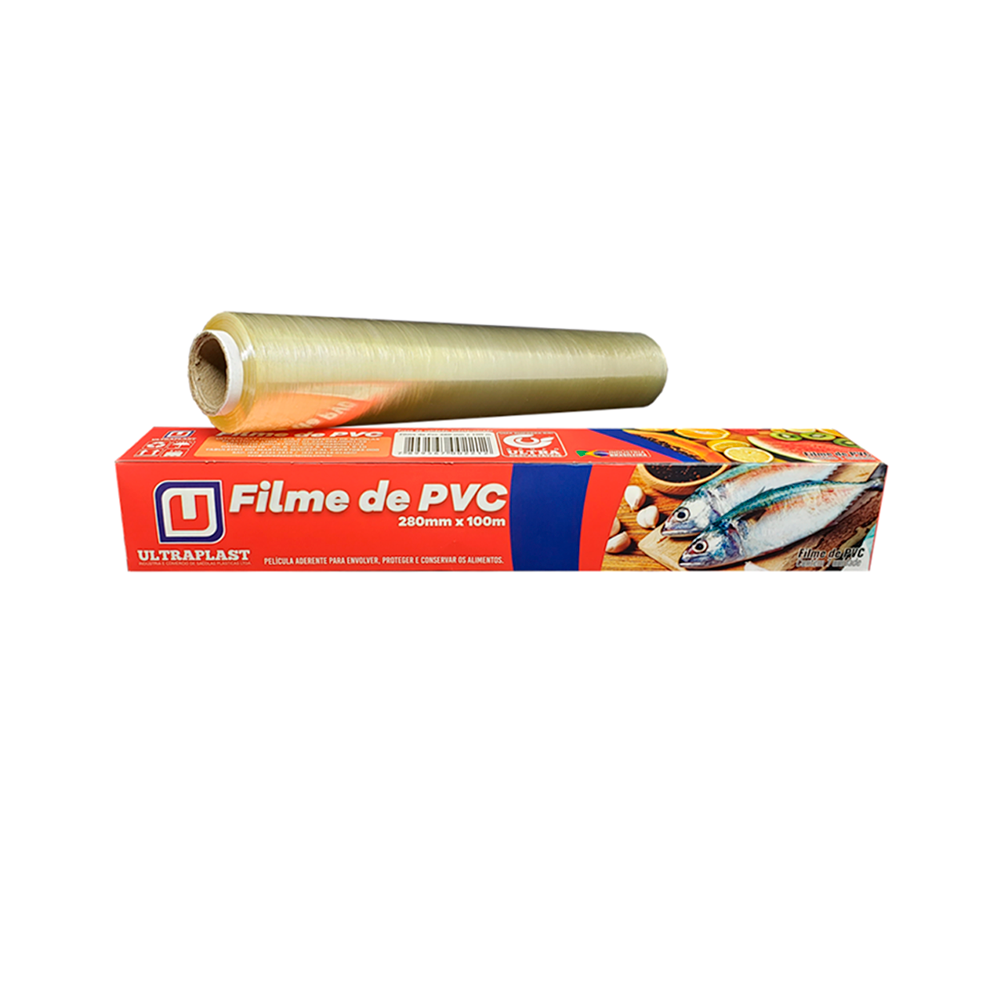 FILME PVC 28X100 ULTRA DESCARTAVEIS
