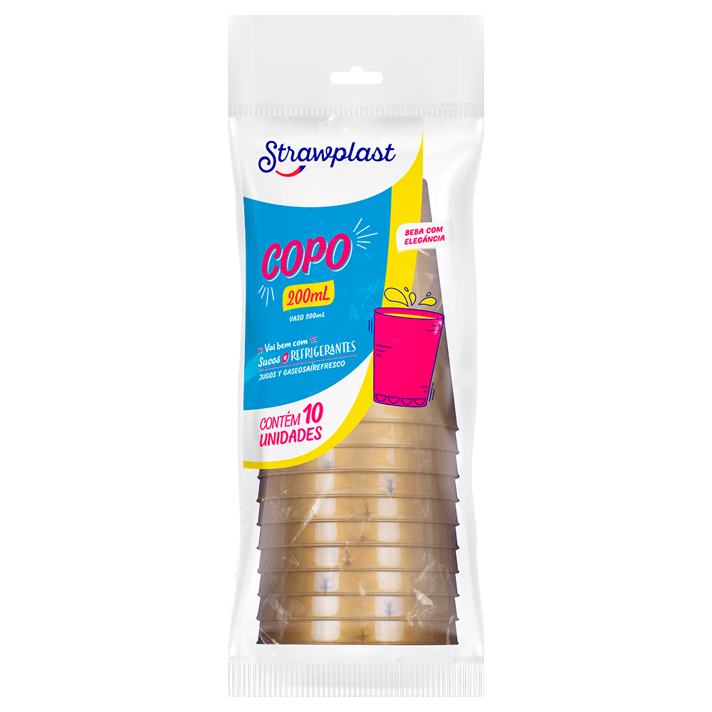 COPO 200ML DR STRAWPLAST