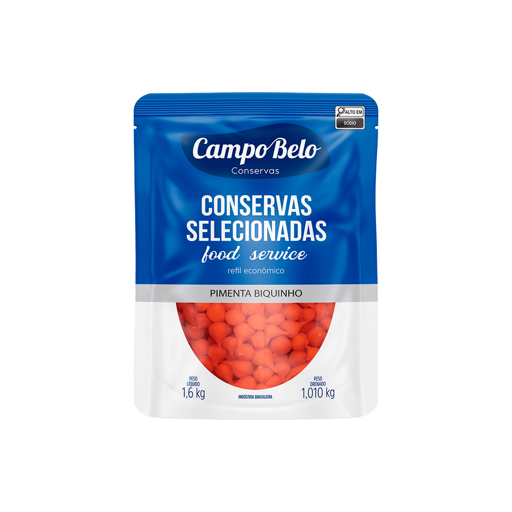 CONSERVA PIMENTA BIQUINHO 1,010KG CAMPO