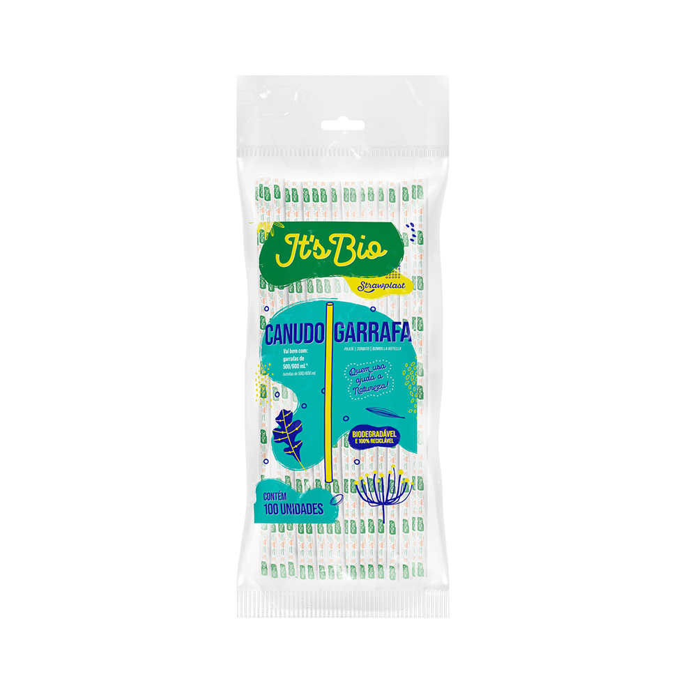 CANUDO PP 5MM BIO PAPEL CR GARRAFA SACHE