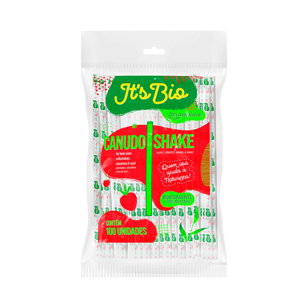 CANUDO PP 8MM BIO SHAKE PAPEL CR SACHE