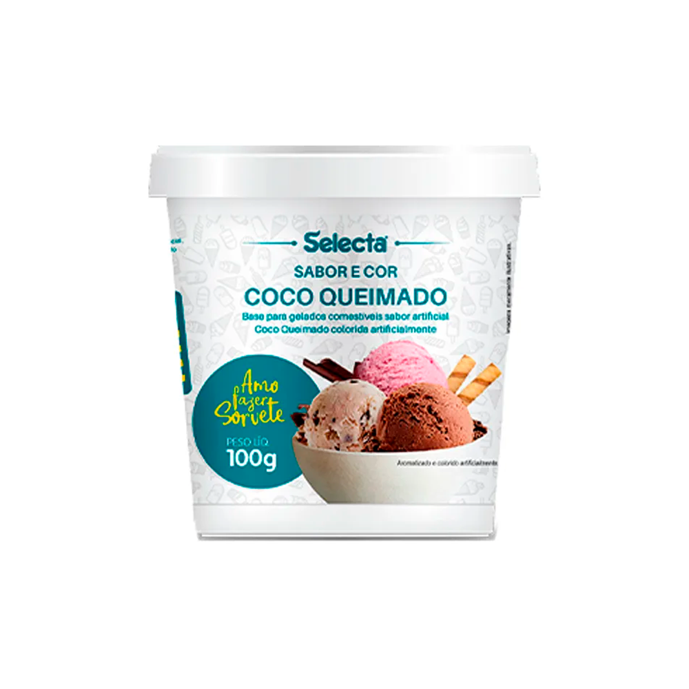 SELECTA 100G COCO QUEIMADO DUAS RODAS