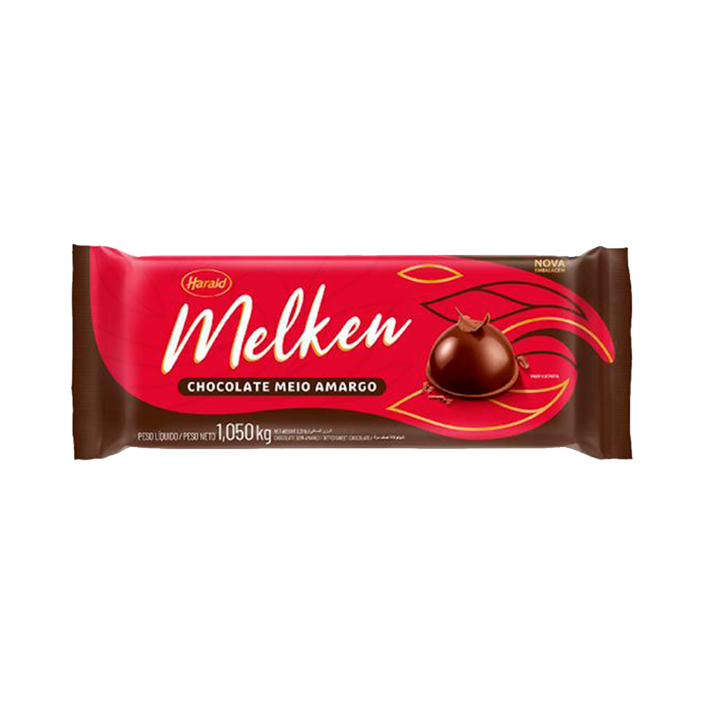 CHOC 1KG MEIO AMARGO MELKEN HARALD