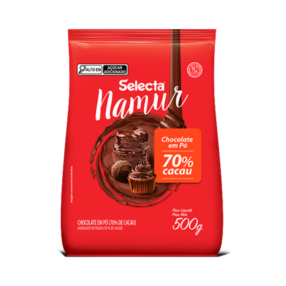 CHOC EM PO 70% 500G NAMUR SELECTA