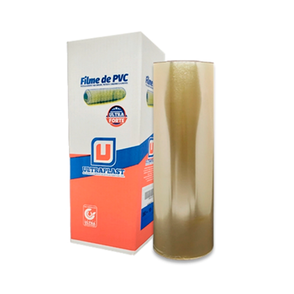 FILME PVC 38X9X1000 ULTRA DESCARTAVEIS