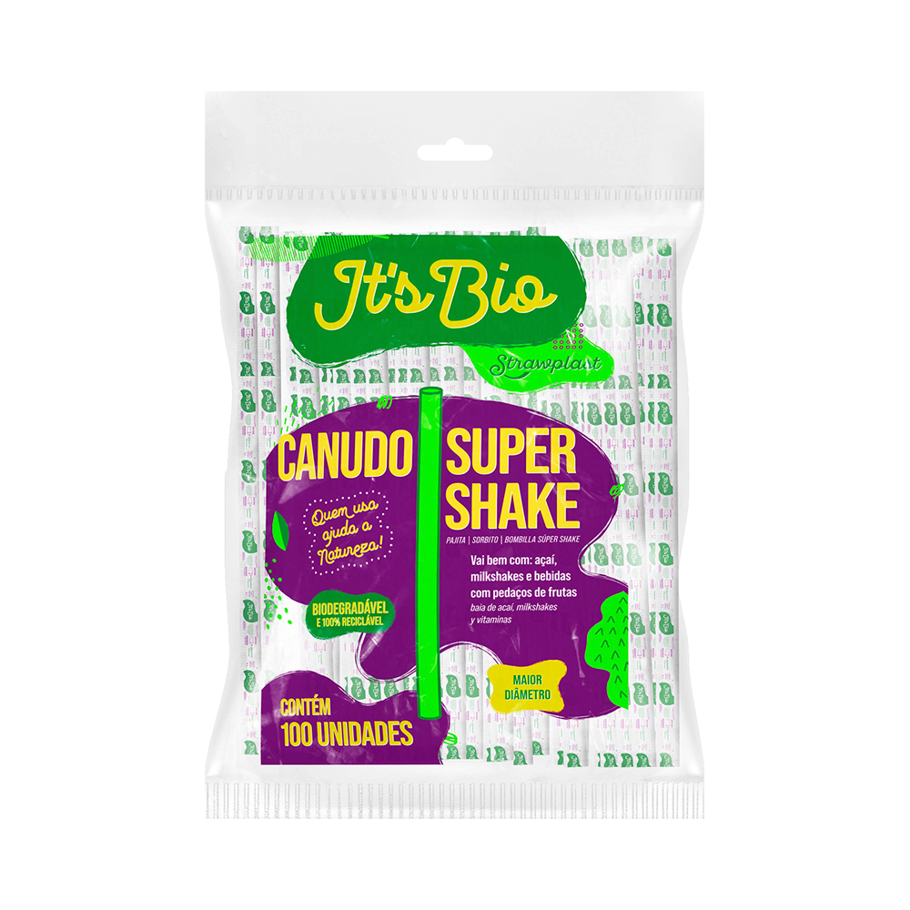 CANUDO PP 10MM BIO PAPEL SHAKE CR SACHE