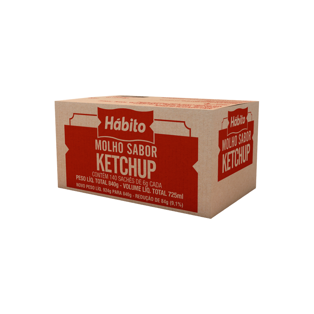 KETCHUP SACHE HABITO 6G AUREA