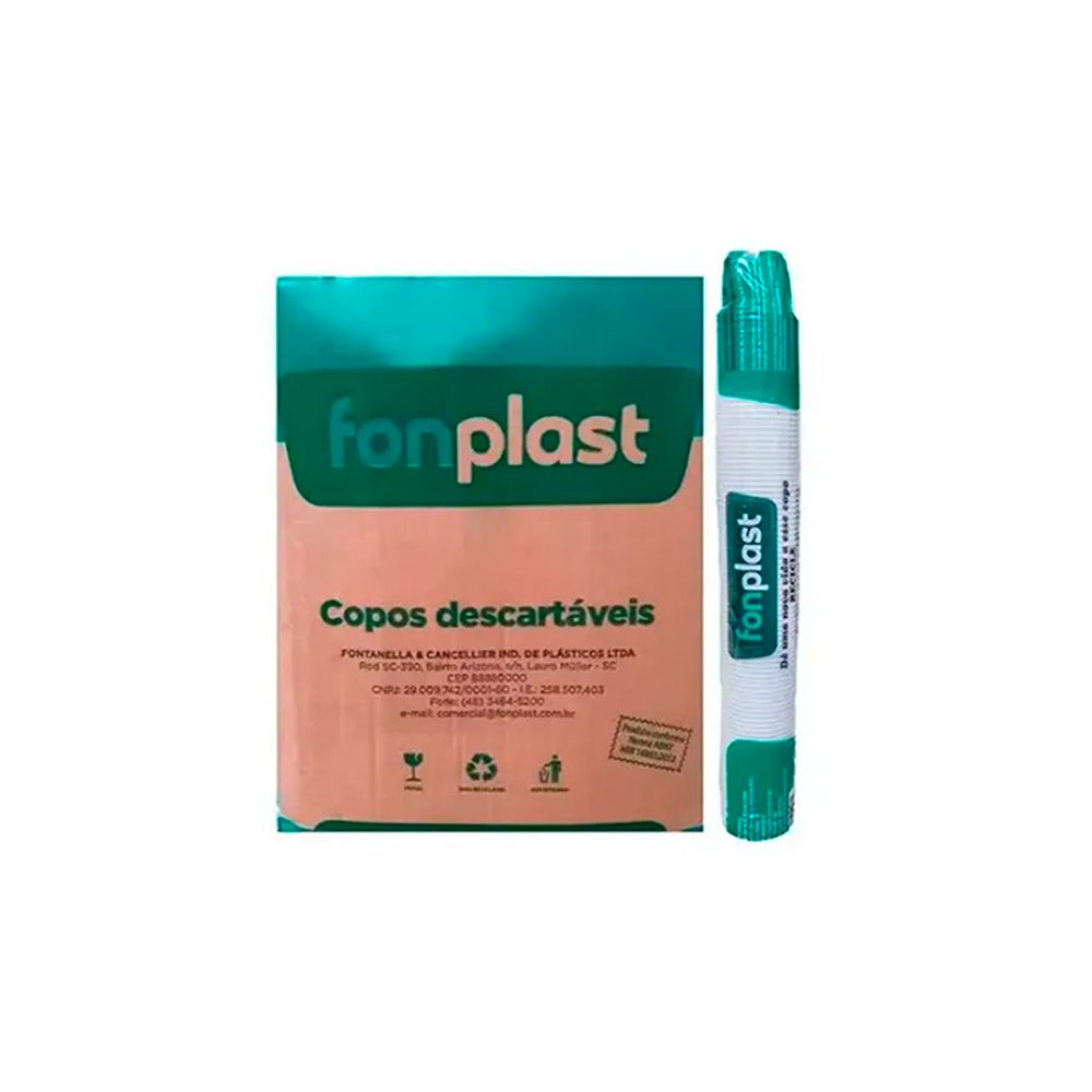 COPO 250ML BR FONPLAST