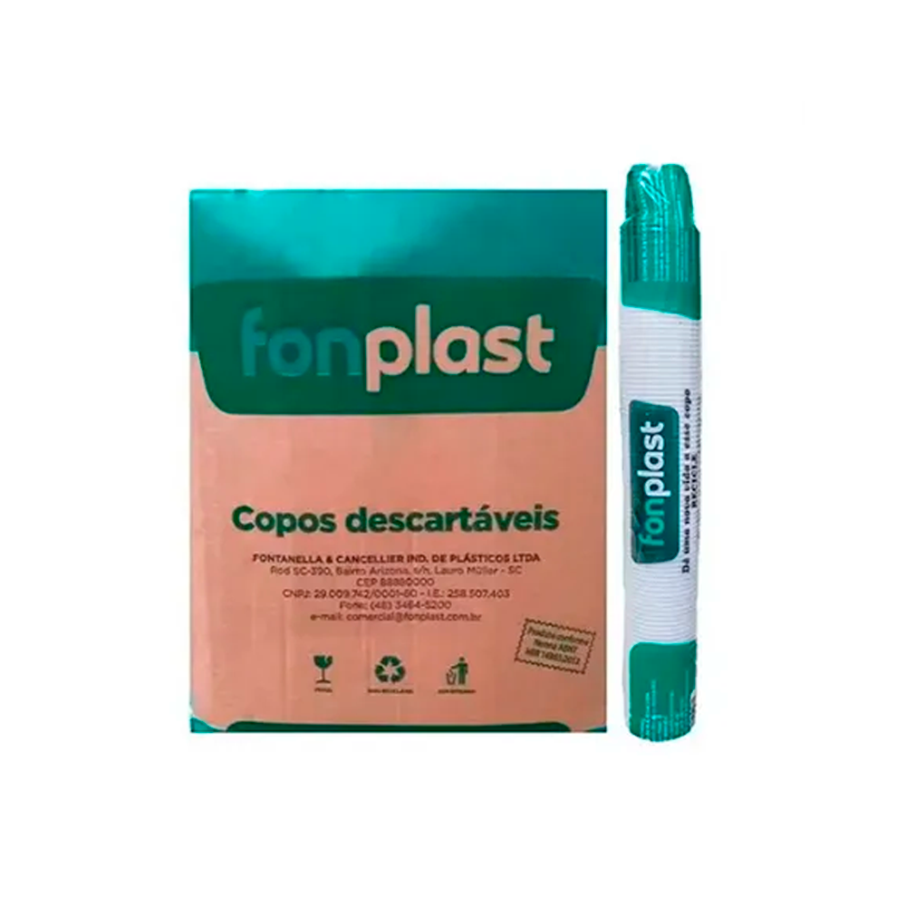 COPO 400ML BR FONPLAST