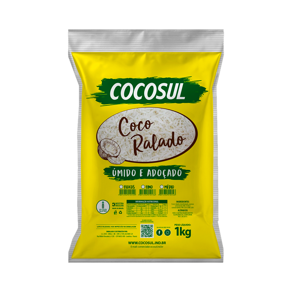 COCO FINO UMIDO 1KG COCOSUL