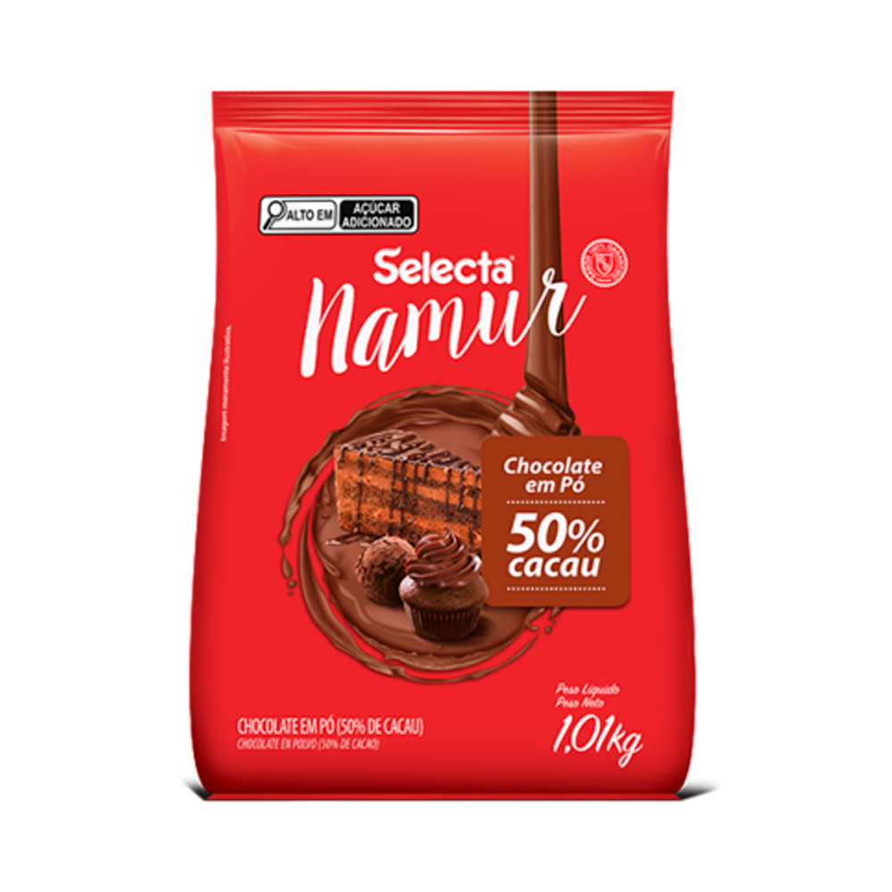 CHOC EM PO 50% 500G NAMUR SELECTA