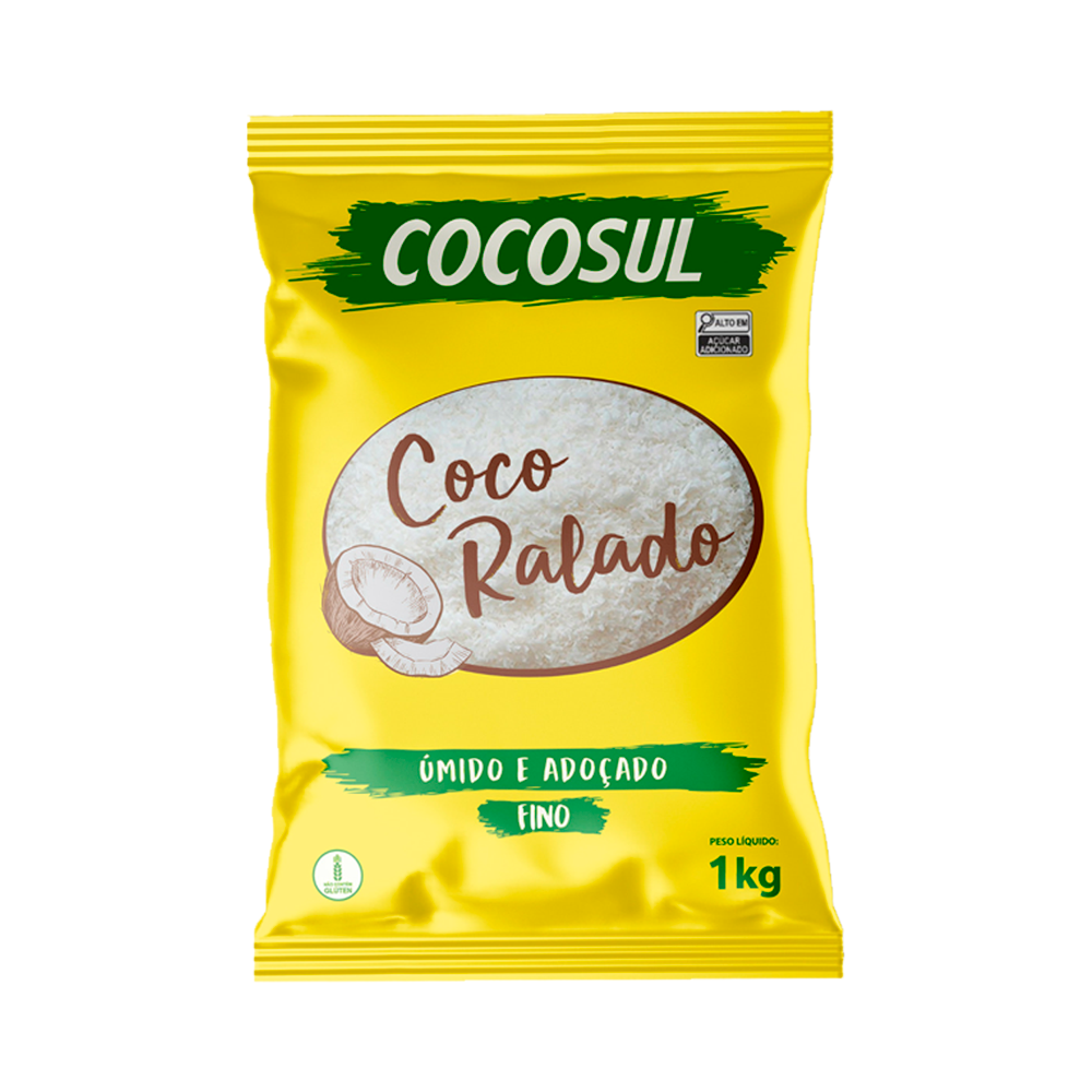 COCO MEDIO UMIDO 1KG COCOSUL