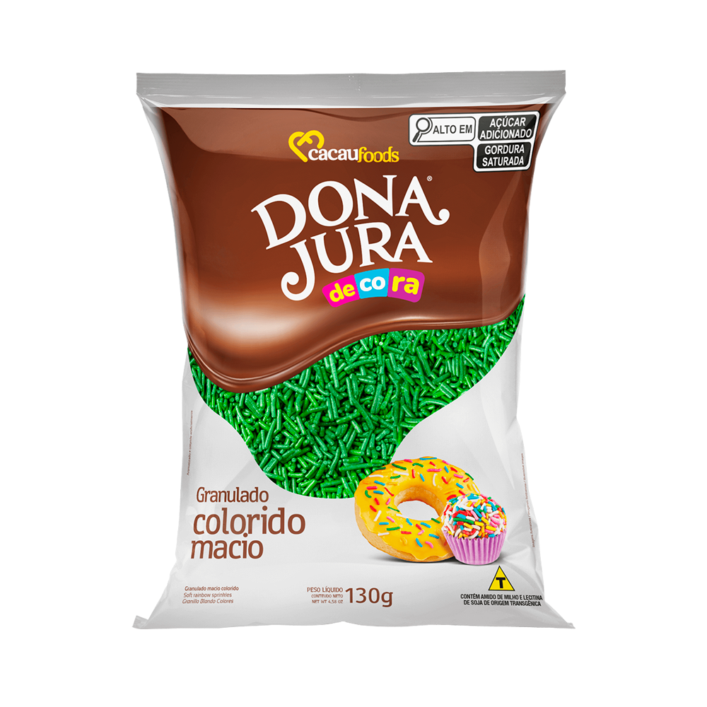 CONFEITO GRAN 130G MACIO VD CACAU FOODS