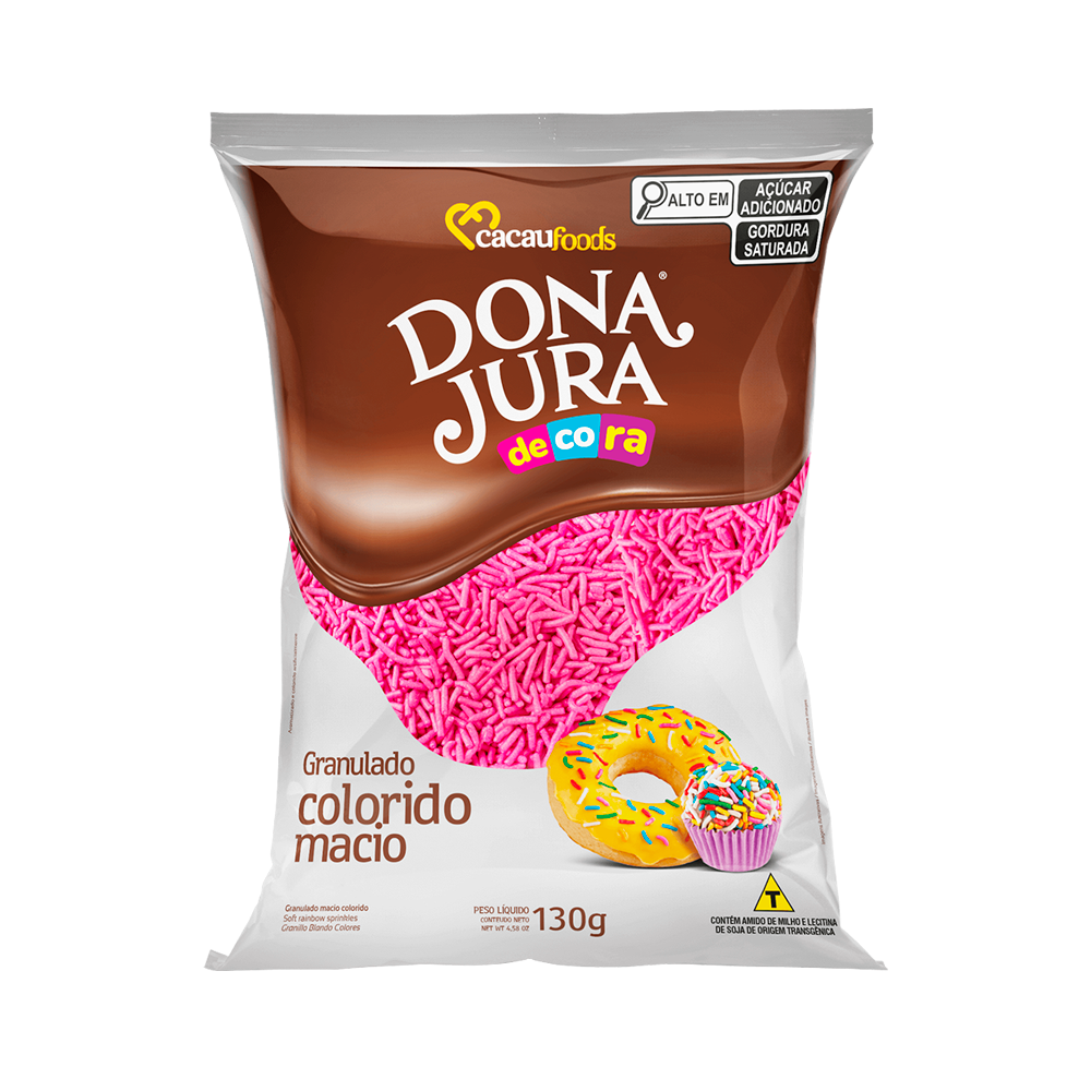 CONFEITO GRAN 130G MACIO RS CACAU FOODS