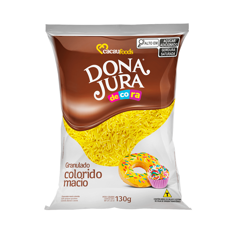 CONFEITO GRAN 130G MACIO AM CACAU FOODS