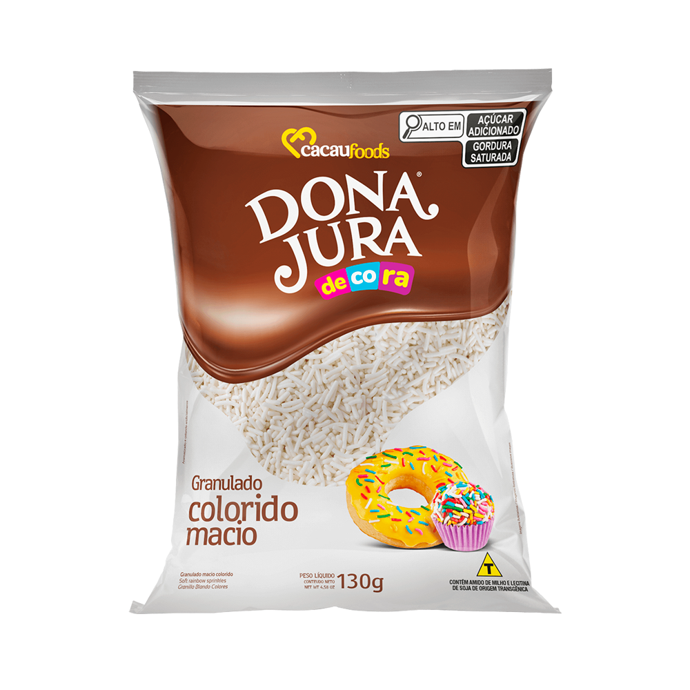 CONFEITO GRAN 130G MACIO BR CACAU FOODS
