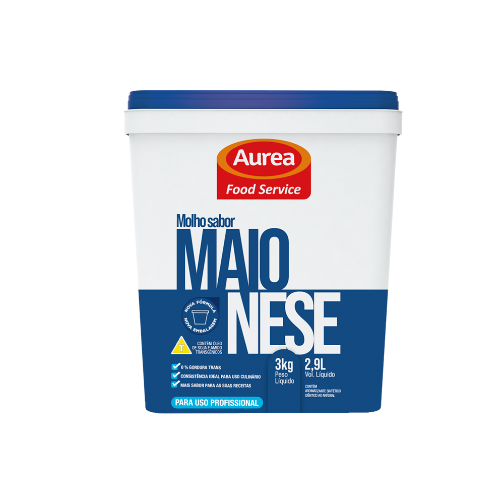 MAIONESE 3KG AUREA