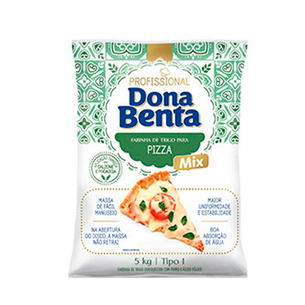 FARINHA PIZZA 5KG PROFIS DONA BENTA