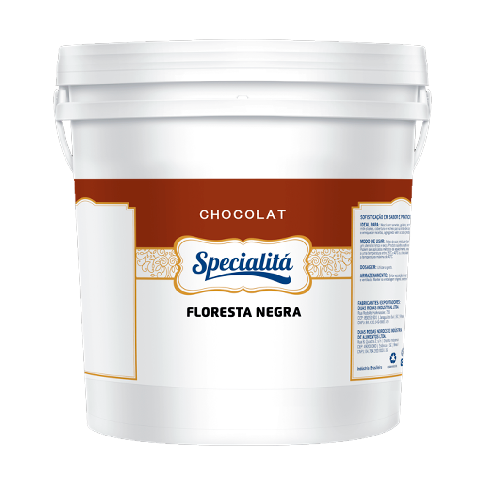 CHOCOLAT FLORESTA NEGRA 4KG DUAS RODAS