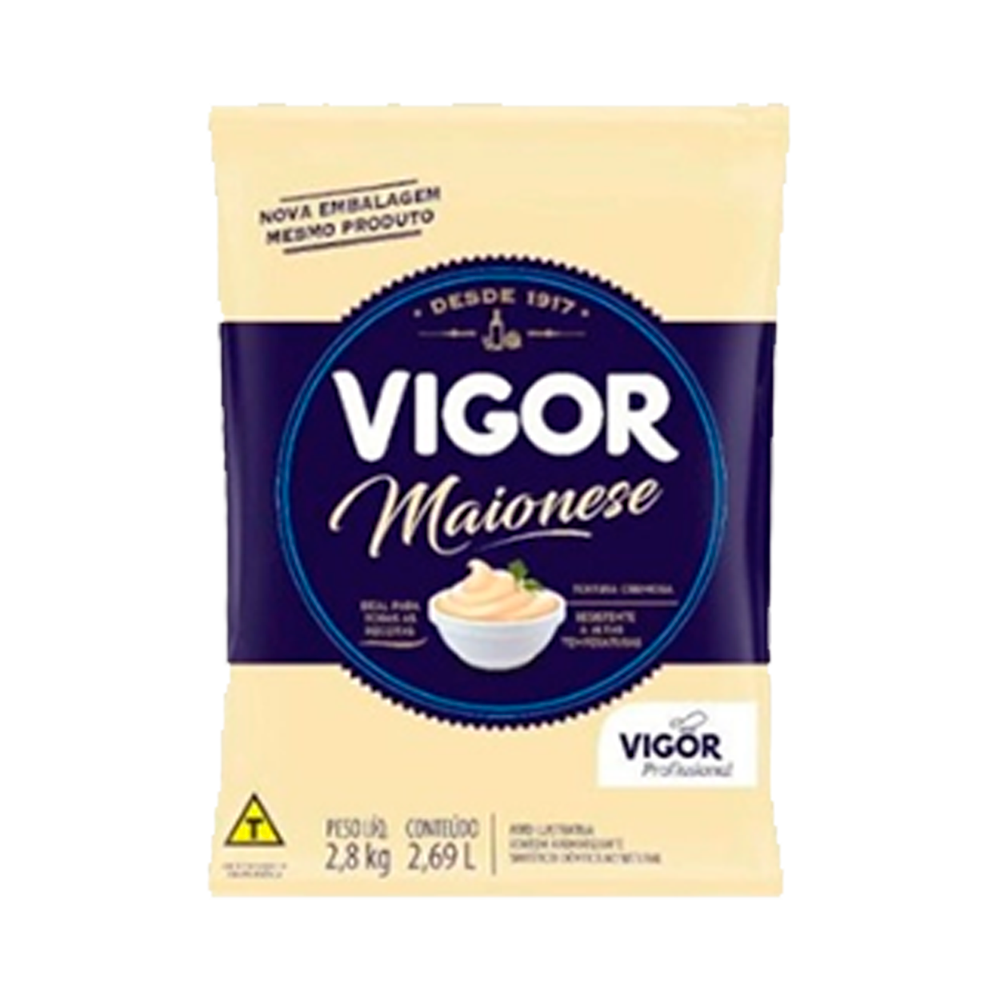 MAIONESE BAG 2,8KG VIGOR