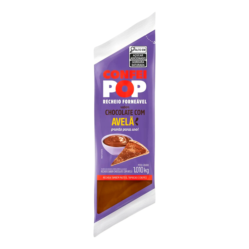 RECH FORN CONFEIPOP CHOC AVELA 1,01KG