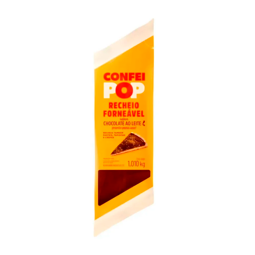 RECH FORN CONFEIPOP LEITE 1,01KG HARALD