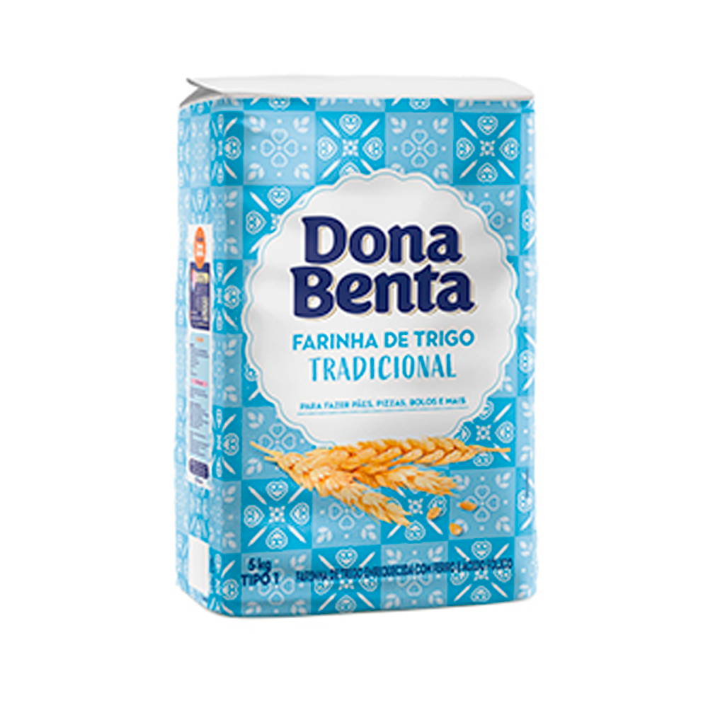 FARINHA TRIGO 5KG S/FERM TP1 DONA BENTA