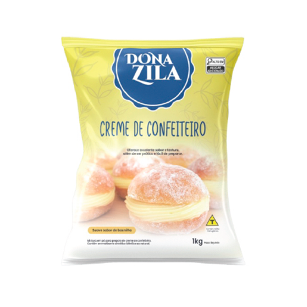 CREME DE CONFEITEIRO 1KG DONA ZILA