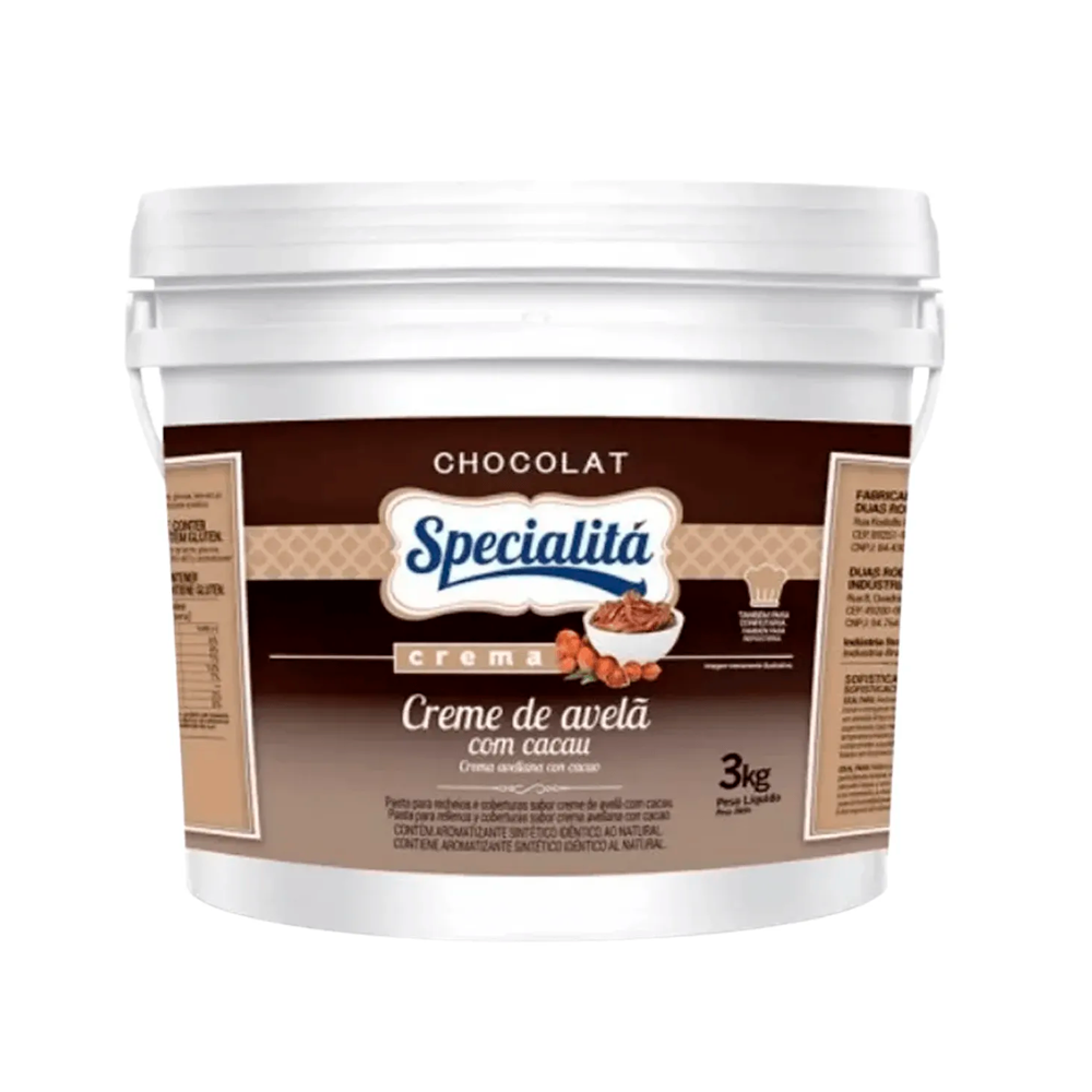 CHOCOLAT GRAN B LEITE C/AVELA WAFER 3KG