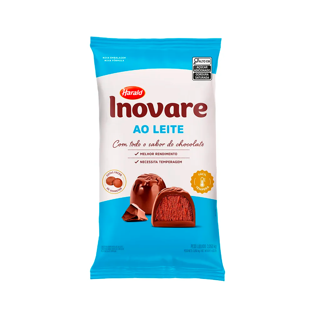 COB 2,05KG GOTAS AO LEITE INOVARE HARALD