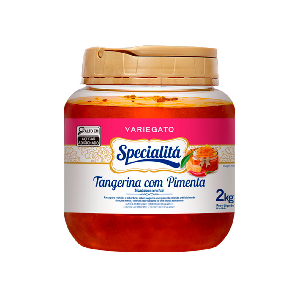 VARIEGATO TANGERINA C/PIMENTA 2KG DUAS