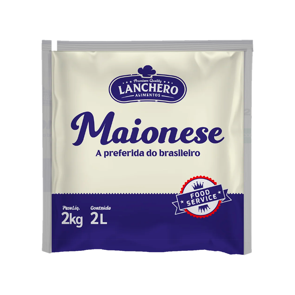 MAIONESE BAGUINHO 2KG LANCHERO