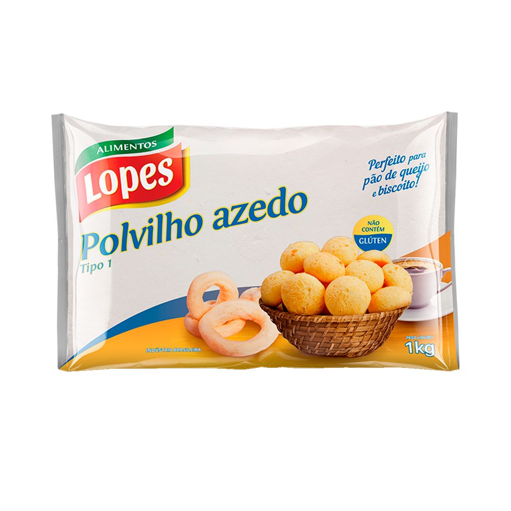 POLVILHO AZEDO GRAN 1KG LOPES
