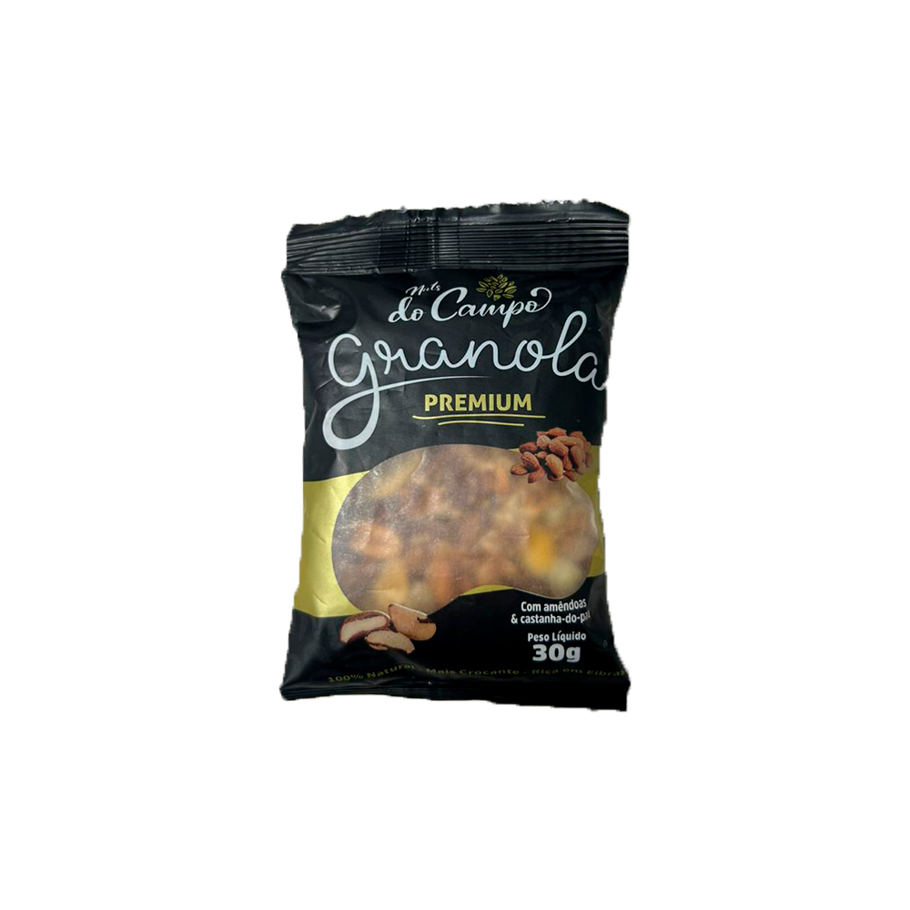GRANOLA PREM 30G NUTS DO CAMPO