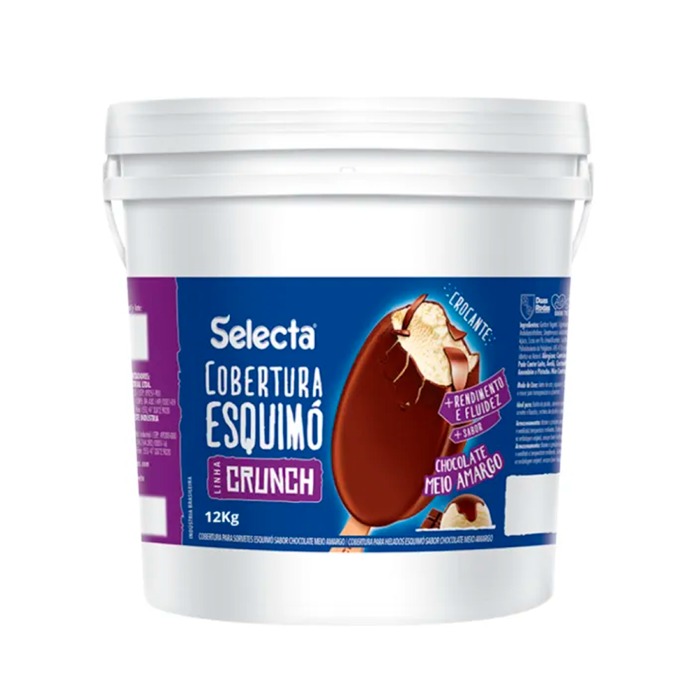 COB SKIMO CRUNCH 12KG MEIO AMARGO DUAS R